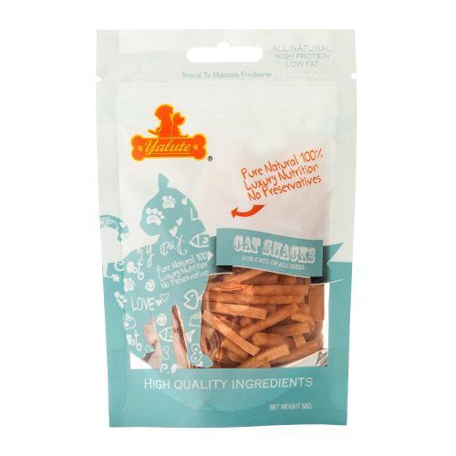 Ласощі Yalute CAT для котів Short Chicken Slices шматочки курки