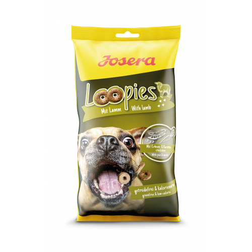 Josera DOG Loopies Lamm ласощі для собак, з ягня,