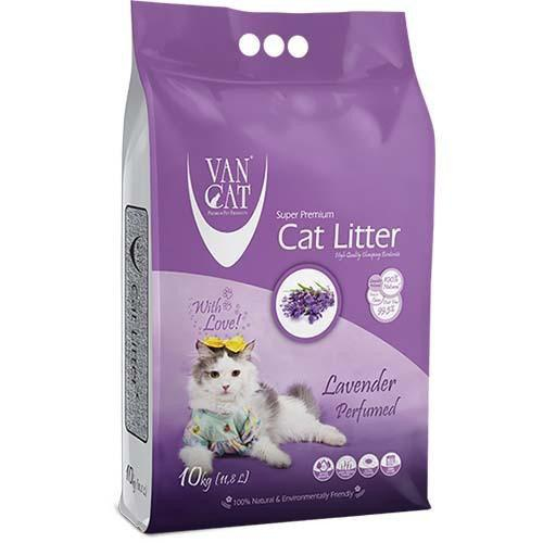Van Cat Lavender наповнювач бенонітовий для котячого туалету  (12л)