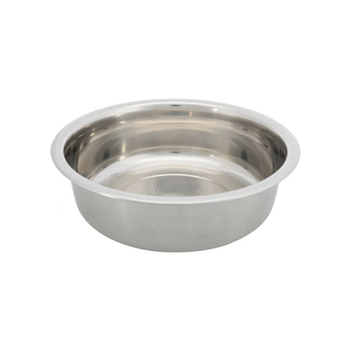 Миска Trixie для собак, 2,4 л, d:25 см (металева) 24755