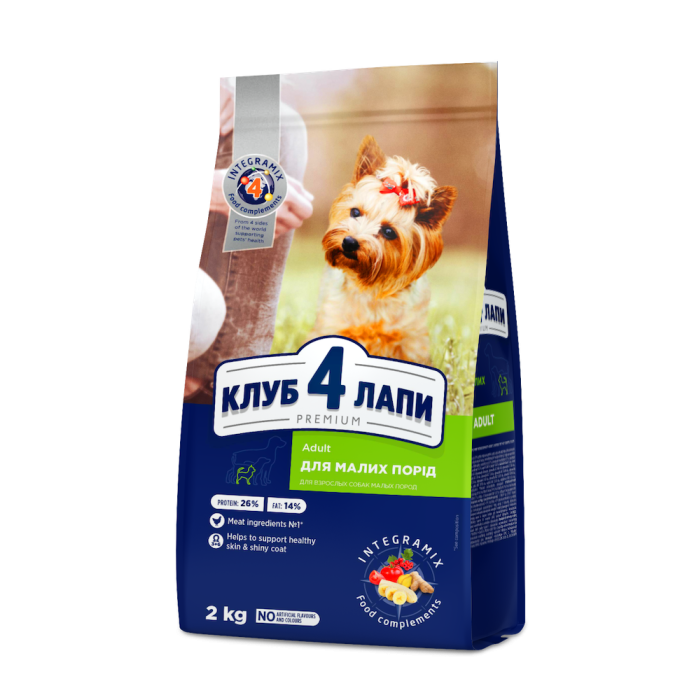 Клуб 4 Лапи DOG Adult Small Breeds Chicken для собак малих порід з куркою