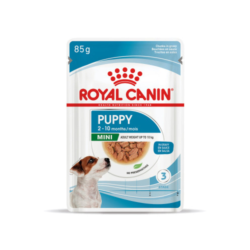 Mini Adult вологий корм у соусі для дорослих собак дрібних розмірів, пауч 85г 10990019 Royal Canin