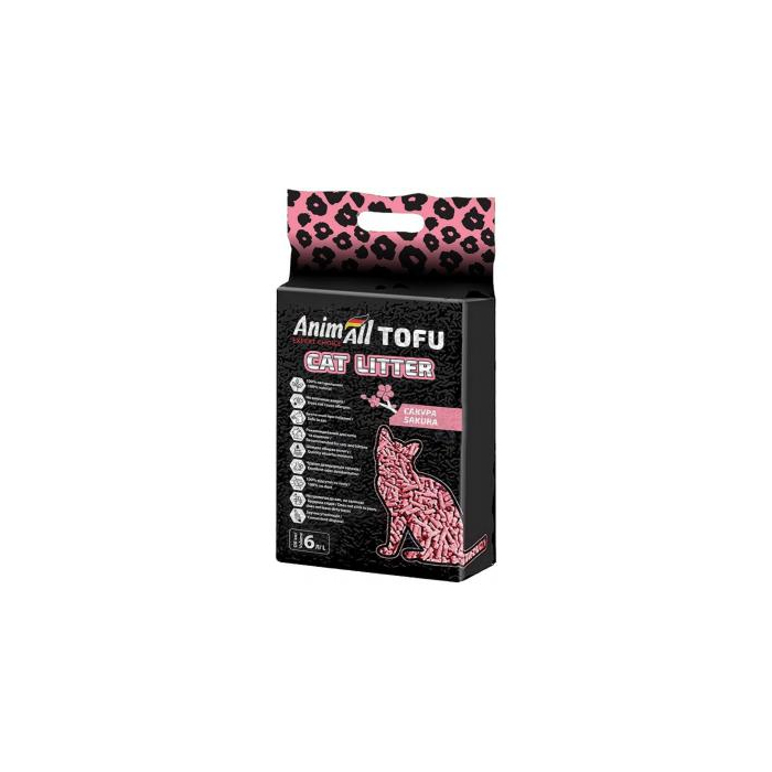 Animall наповнювач тофу з ароматом сакури  (2,6кг)