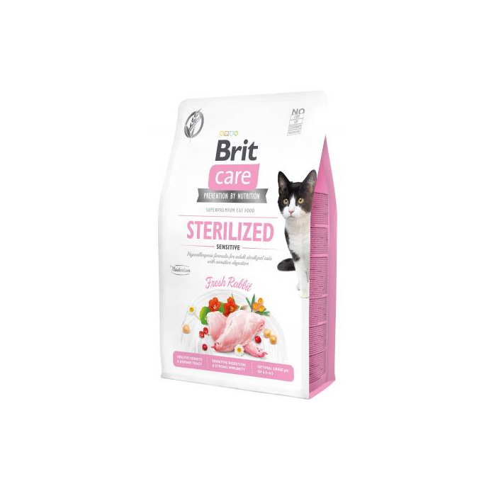 Сухий Корм Brit Care Cat GF Sterilized Sensitive