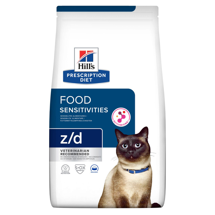 Hill's CAT PD Z/D Food Sensitivities для котів з чутливим травленням