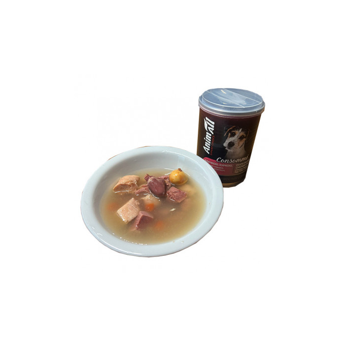 Animall вологий корм для собак Консоме з качкою куркою курячим серцем та курячим жовтком