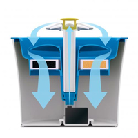 Поїлка-фонтан Catit для котів Квітка з підсвіткою пластик 3л