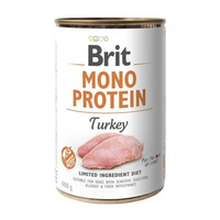 Brit Mono Protein Turkey для собак, з індичкою, консерва