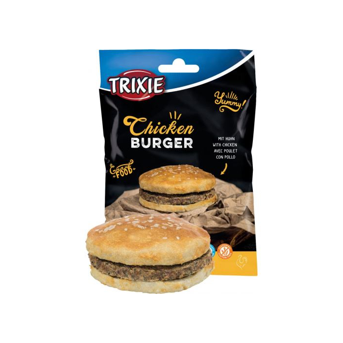 Ласощі Trixie Chicken Burger для собак з куркою 9см