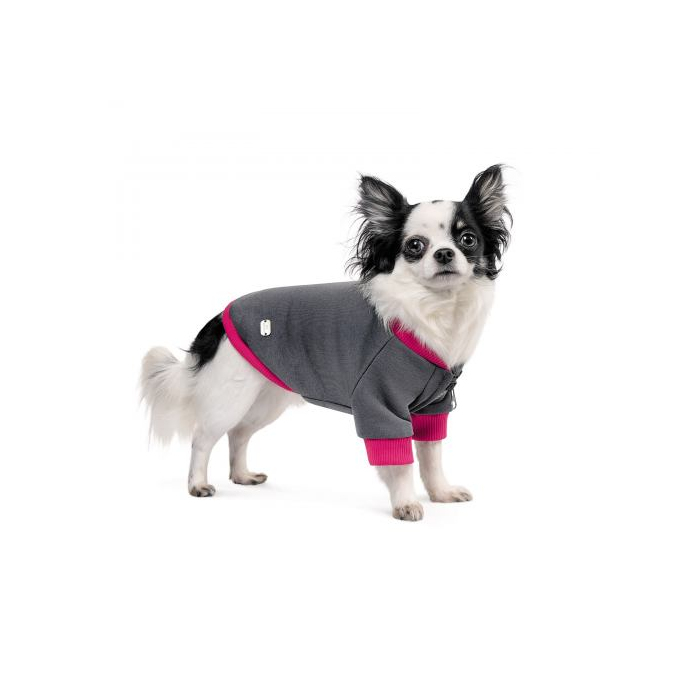 Толстовка Pet Fashion «Bim» для собак, розмір S, сіра