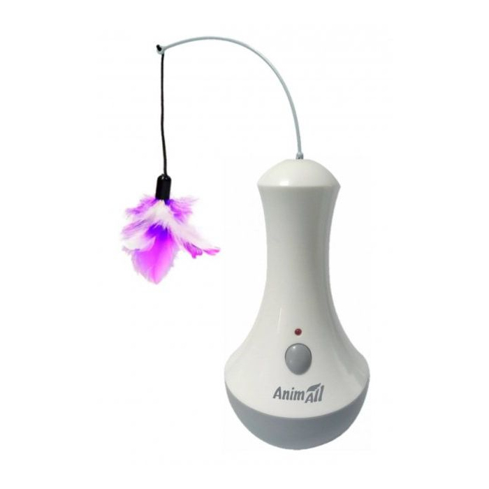 ACrazZzy Іграшка-неваляшка сіра для котів