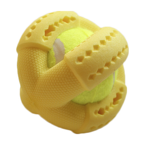 AnimAll GrizZzly Іграшка тенісний м'яч, жовтий