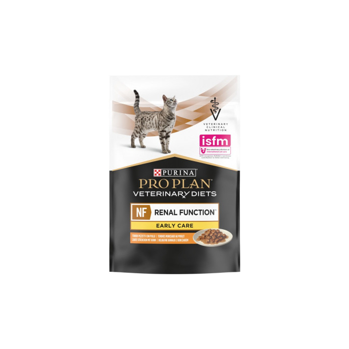 Pro Plan Veterinary Diets NF Renal Function Early Care для котів при нирковій недостатності з куркою пауч