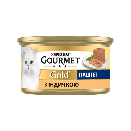 Gourmet Gold Pate Turkey консерва для котів паштет з індичкою
