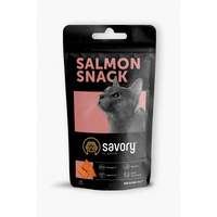 Savory CAT Snack Salmon ласощі для котів Гурман із Лососем, 60г 31454