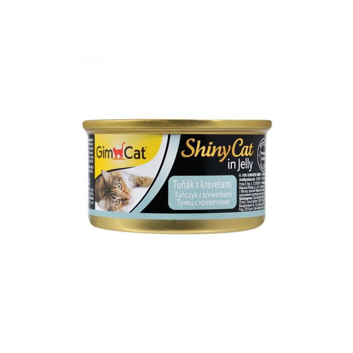 Вологий Корм Shiny Cat Filet k 70g тунець і лосось