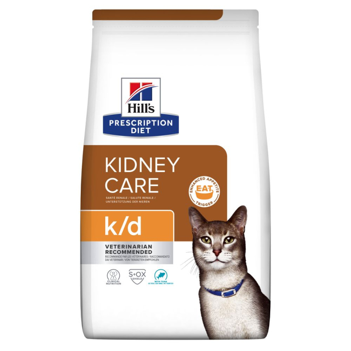 Hill's CAT PD K/D Tuna для котів з захворюваннями нирок, з тунцем