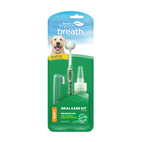 TropiСlean Fresh Breath Total Care Kit for dogs large набір для догляду за ротовою порожнирою 59 мл