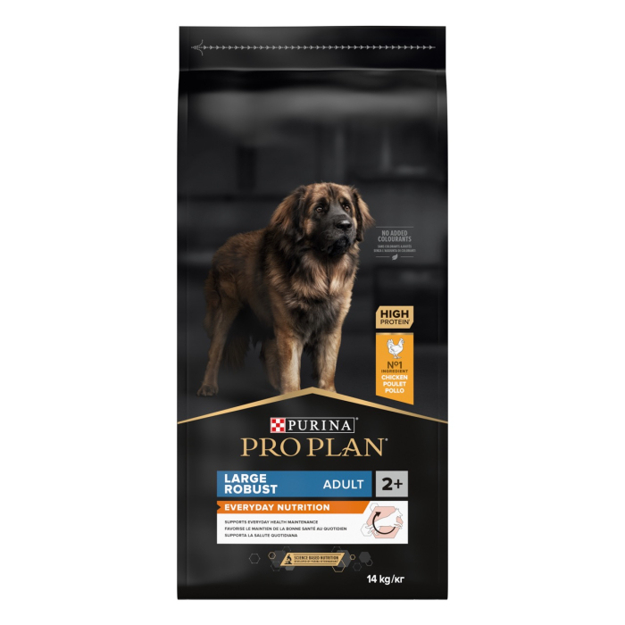 ProPlan Large Robust Adult 2 Everyday Nutrion Chicken для собак великих і гігантських порід з куркою
