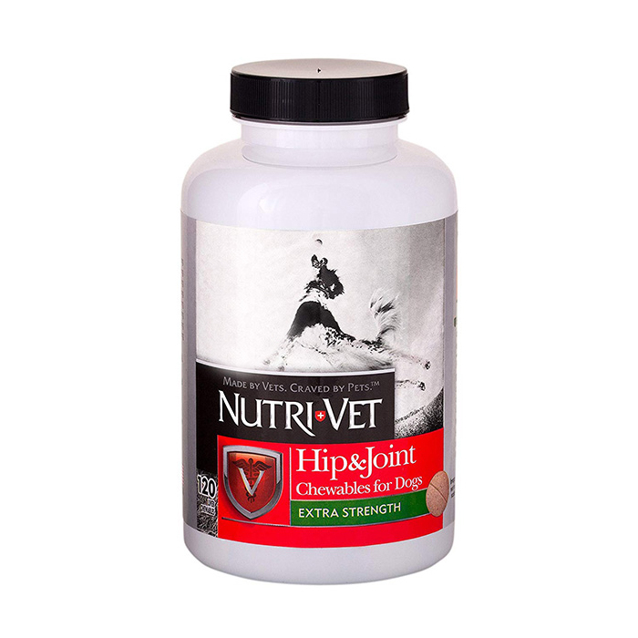 Nutri-Vet Hip&Joint Extra хондроїтин і глюкозамін для з'язок та суглобів собак