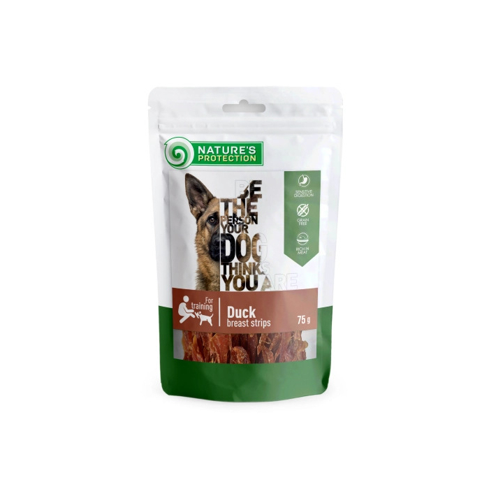 Nature's Protection DOG Snacks Duck Breast Strips ласощі для собак смужки з качиної грудки