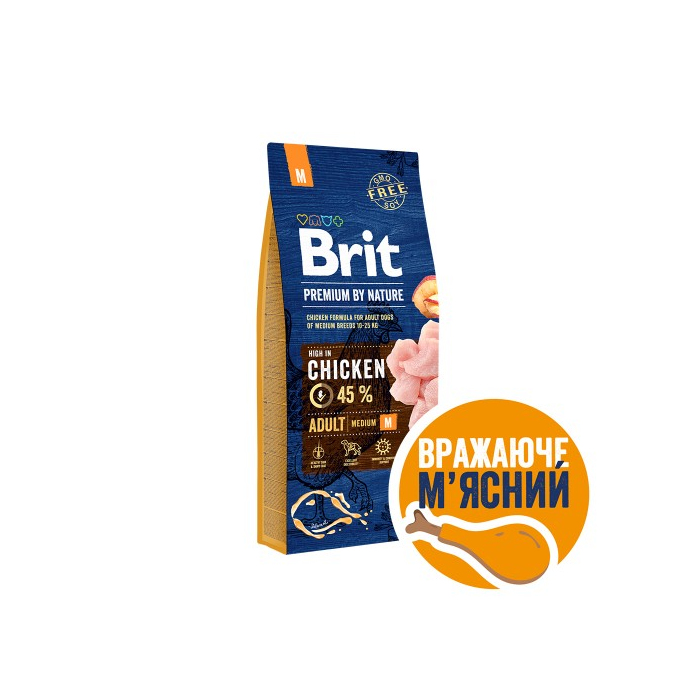 Brit Premium DOG Adult M 
