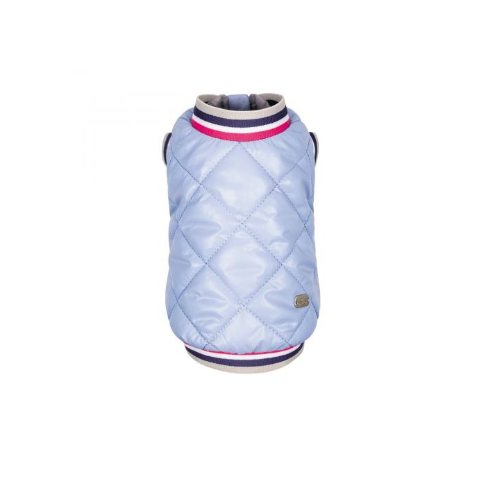 Бомбер Pet Fashion «Spike» для собак, розмір S, блакитний