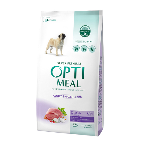 Optimeal Adult Dogs Small Duck