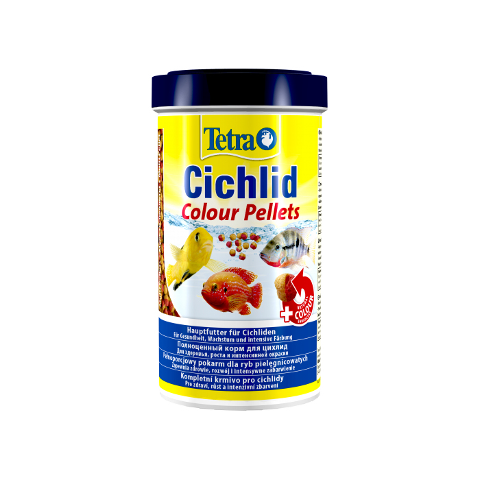 Tetra Cichlid Colour (гранули) для всіх цихлід, для яскравості забарвлення, 500мл 197343