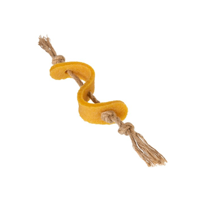 Іграшка для собак Долар GiGwi Gum gum каучук, пенька, 13,5 см 75344 GIGwi