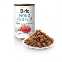 Brit Mono Protein Tuna & Sweet Potato для собак, з тунцем і бататом, консерва,