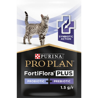 ProPlan CAT FortiFlora Plus для котів з пробіотиком та пребіотиком уп.30х1,5г (ціна за 1 пакетик)