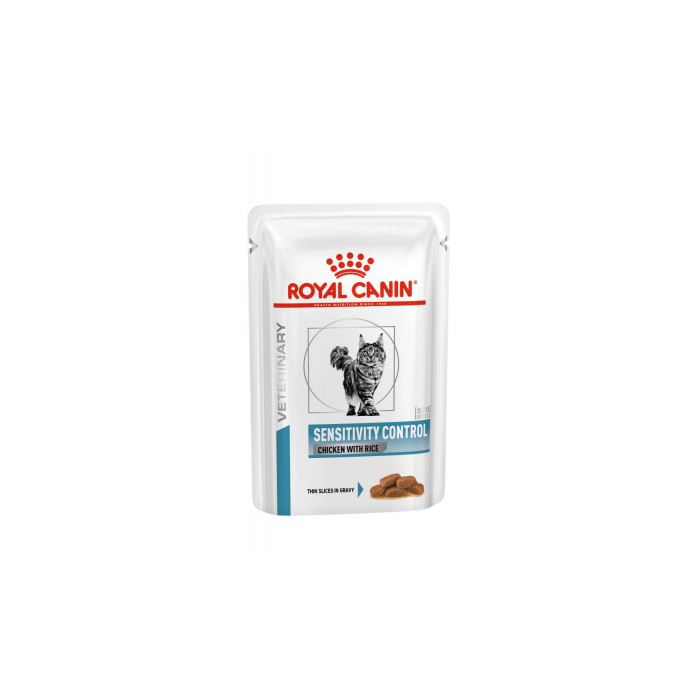Royal Canin Sensitivity Control вологий раціон для котів при харчовій алергії, пауч 85г 40350011 Royal Canin