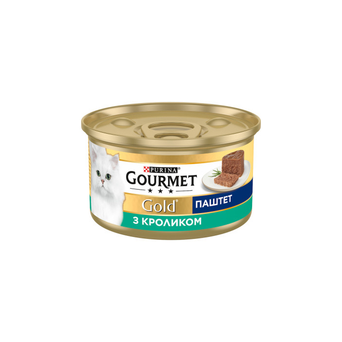 Gourmet Gold Pate Rabbit консерва для котів паштет з кроликом